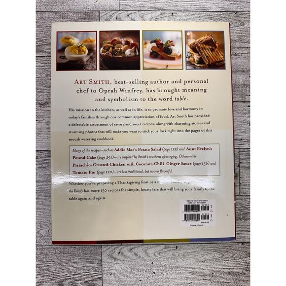 Back to the Family Art Smith 2007 Hardcover Comfort Food Cookbook Shared Meals - Picture 2 of 16
